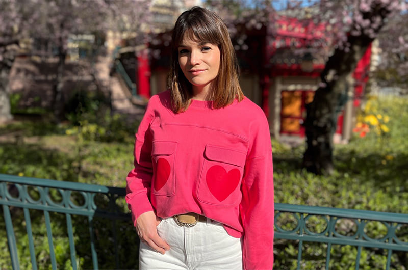 mlle_cyrielle en Sweatshirt - Pomme sauvage