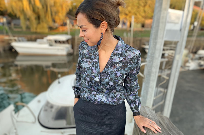 lepetitatelierfleuri en Liberty Tana Lawn Golden Age Colvert