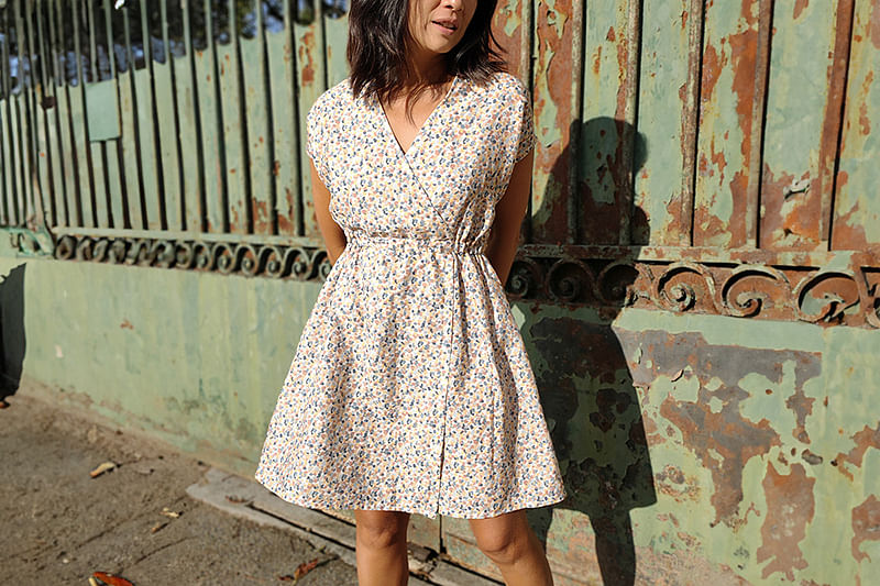 my_dress_made dans une robe faite en tissu UNE ALLURE