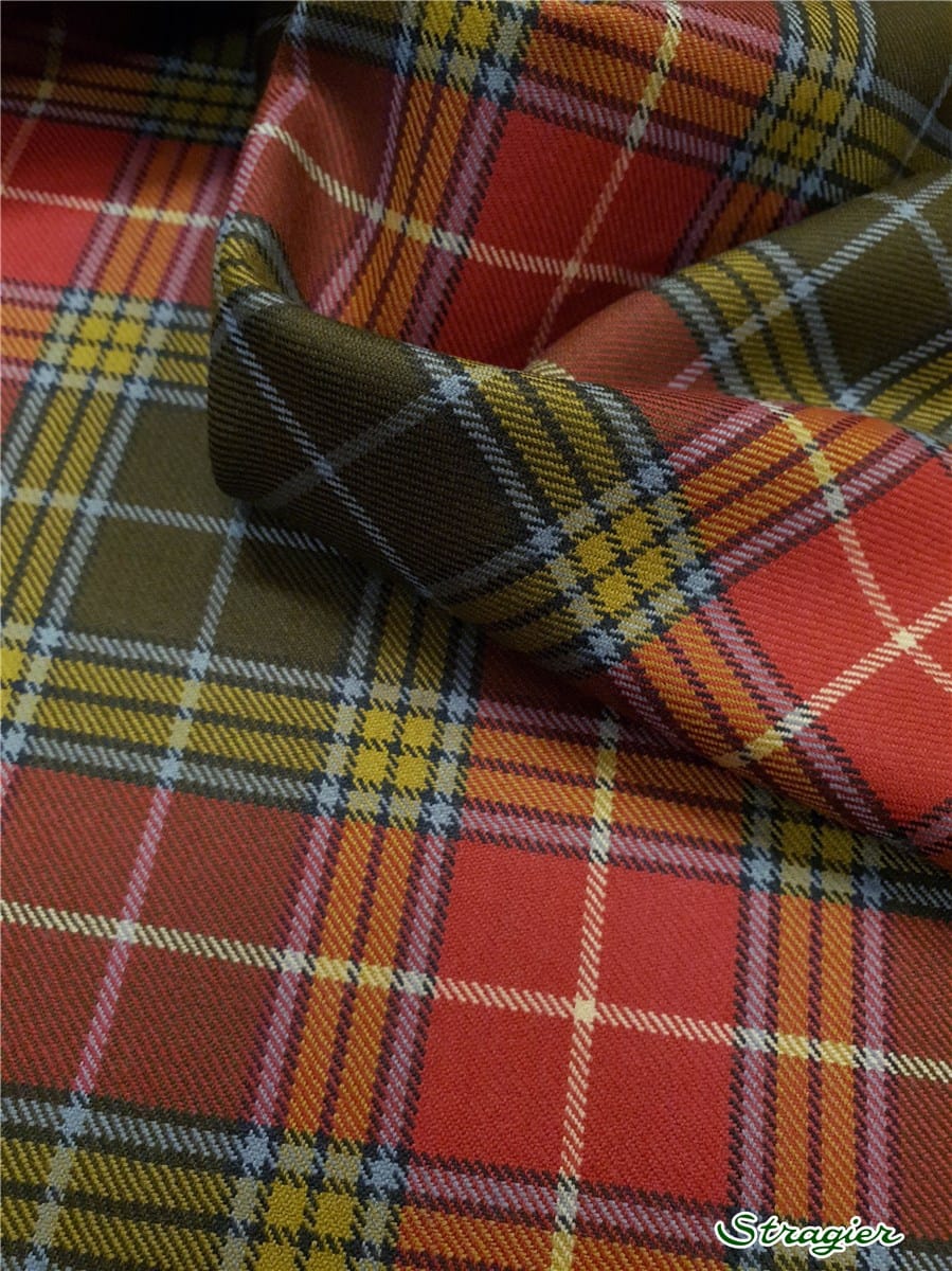 Stragier - Tartan Ecossais Pure Laine - Buchanan Old Weathered - -
