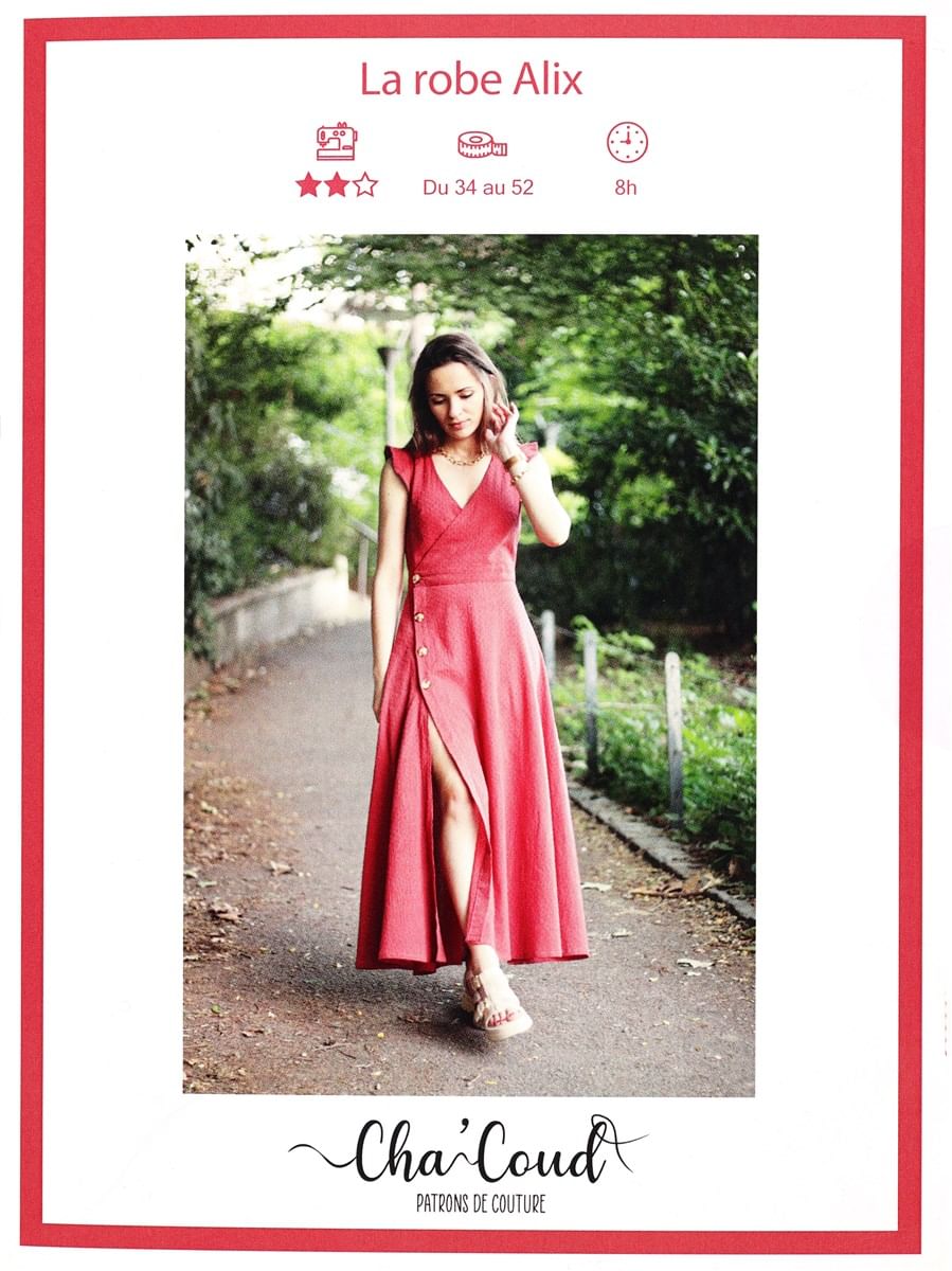 Stragier Patron Cha'coud Robe Alix 34-52