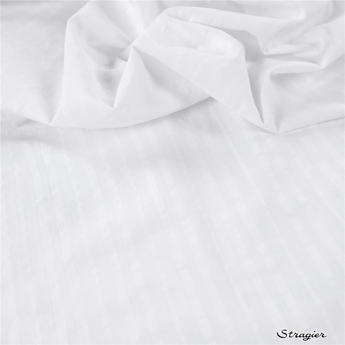 【ANATOMICA】1839  RYE COTTON FRANCE Stragier - Pure Cotton Seersucker - uni - Ivoire